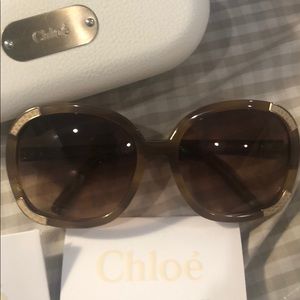 *Chloe* women square sunglasses_100% authentic